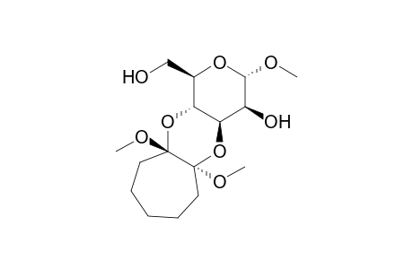 (1'S,2'S)-Methyl 3,4-O-(1',2'-dimethoxycycloheptane-1',2'-diyl)-.alpha.,D-mannopyranoside