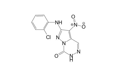 2-(2-chloroanilino)-3-nitro-6H-pyrazolo[1,5-d][1,2,4]triazin-7-one