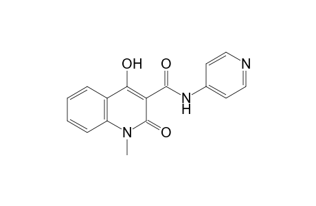 4-Hydroxy-1-methyl-2-oxo-N-(4-pyridinyl)-1,2-dihydro-3-quinolinecarboxamide