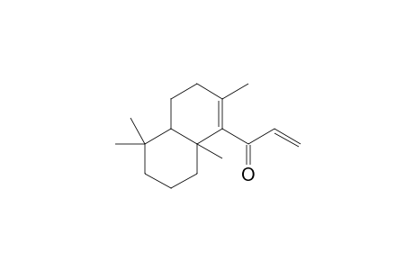 1-(2,5,5,8a-Tetramethyl-3,4,4a,5,6,7,8,8a-octahydronaphthalen-1-yl)propenone