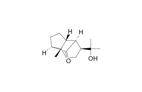 1,4-Methano-1H-inden-8-one, octahydro-5-(1-hydroxy-1-methylethyl)-7a-methyl-, (1.alpha.,3a.beta.,4.alpha.,5.beta.,7a.beta.)-(.+-.)-