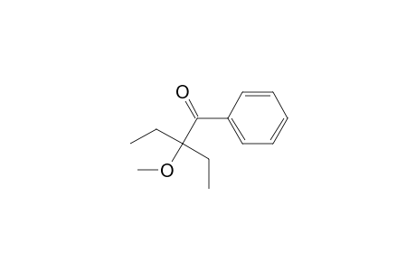 2-Ethyl-2-methoxy-1-phenyl-1-butanone