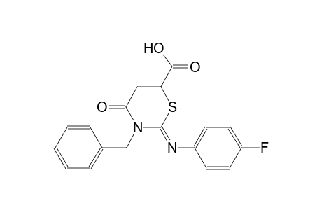 2H-1,3-thiazine-6-carboxylic acid, 2-[(4-fluorophenyl)imino]tetrahydro-4-oxo-3-(phenylmethyl)-, (2Z)-