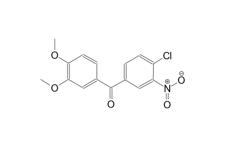 methanone, (4-chloro-3-nitrophenyl)(3,4-dimethoxyphenyl)-