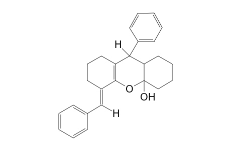 5-Benzylidene-9-.beta.-phenyl(decahydro)xanthen-4a-.alpha.-ol