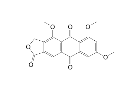 4,6,8-TRIMETHOXYANTHRA-[2,3-C]-FURAN-1,5,10(3H)-TRIONE