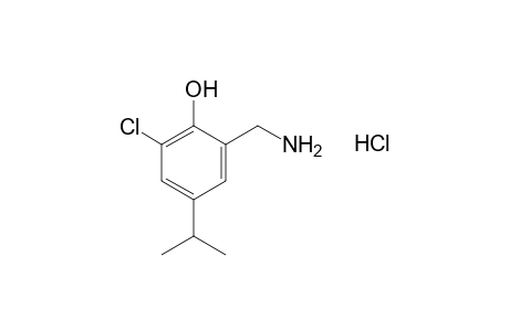 alpha-amino-6-chloro-4-isopropyl-o-cresol, hydrochloride