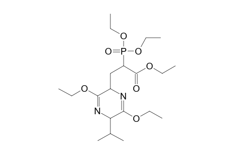 (2S,5R)-3,6-DIETHOXY-2-[2-(DIETHOXYPHOSPHORYL)-2-ETHOXYCARBONYLETHYL]-2,5-DIHYDRO-5-ISOPROPYLPYRAZINE