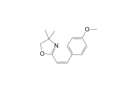 (Z)-4,4-Dimethyl-2-[2-(4-methoxyphenyl)vinyl]-4,5-dihydro-1,3-dioxazole