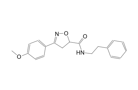 5-isoxazolecarboxamide, 4,5-dihydro-3-(4-methoxyphenyl)-N-(2-phenylethyl)-