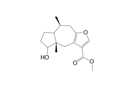 4,4a,5,6,7,7a.alpha.,8,9-octahydro-5.beta.-hydroxy-4a.beta.,8.beta.-dimethylazuleno[6,5-b]furan-3-carboxilic Acid Methyl Ester