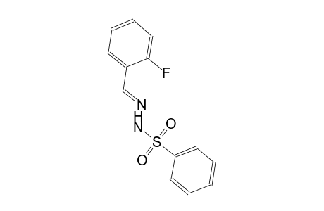 N'-[(E)-(2-fluorophenyl)methylidene]benzenesulfonohydrazide