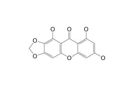 1,6,8-TRIHYDROXY-2,3-METHYLENEDIOXYXANTHONE