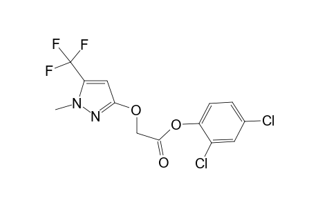 2,4-Dichlorophenyl ([1-methyl-5-(trifluoromethyl)-1H-pyrazol-3-yl]oxy)acetate