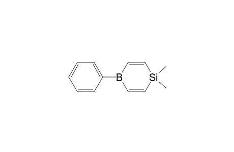 1-Sila-4-boracyclohexa-2,5-diene, 1,1-dimethyl-4-phenyl-