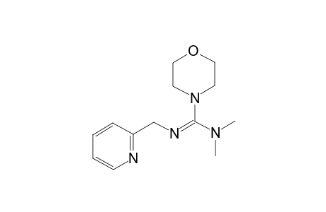 N,N-Dimethyl-N'-(pyridin-2-ylmethyl)morpholine-4-carboximidamide