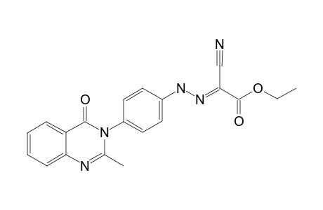 CYANO-[[4-(2-METHYL-4-OXO-4H-QUINAZOLIN-3-YL)-PHENYL]-HYDRAZONO]-ACETIC-ACID-ETHYLESTER