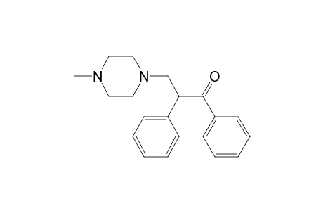 3-(4-Methyl-1-piperazinyl)-1,2-diphenyl-1-propanone