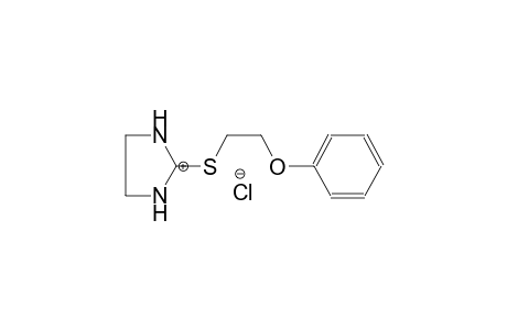 2-((2-phenoxyethyl)thio)-4,5-dihydro-1H-imidazol-3-ium chloride