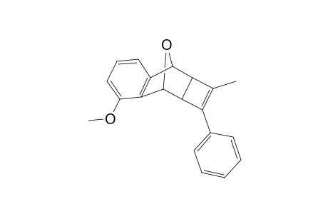 (1R*,8S*,9R*,12S*)-3-Methoxy-10-methyl-11-phenyl-13-aoxatetracyclo[6.4.1.0(2,7).0(9,12)]trideca-2,4,6,10-tetraene