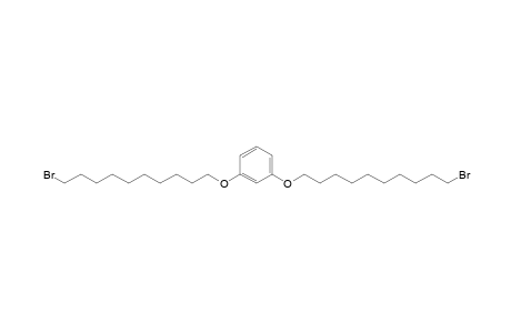 1,3-bis(10-bromanyldecoxy)benzene