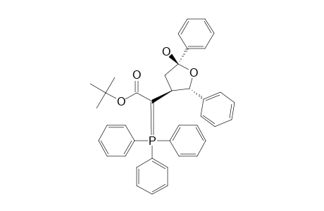 TERT.-BUTYL-2-(5-HYDROXY-2,5-DIPHENYLTETRAHYDRO-3-FURANYL)-2-(1,1,1-TRIPHENYL-LAMBDA-(5)-PHOSPHANYLIDENE)-ACETATE