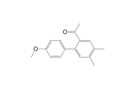 Ethanone, 1-(4'-methoxy-4,5-dimethyl[1,1'-biphenyl]-2-yl)-
