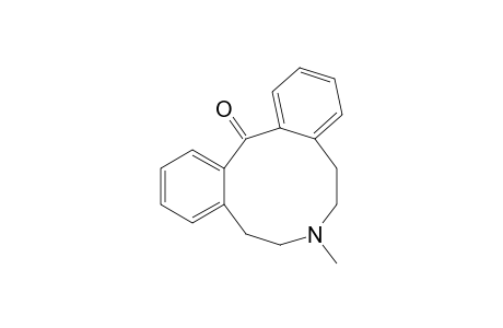 7-Methyl-6,7,8,9-tetrahydrodibenz[d,g]azecin-14(5H)-one