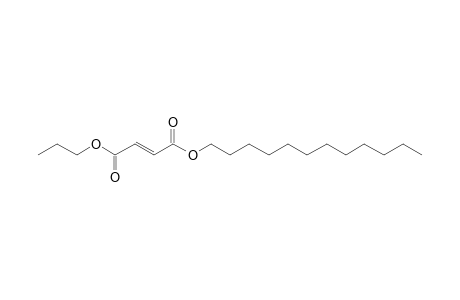 Fumaric acid, dodecyl propyl ester