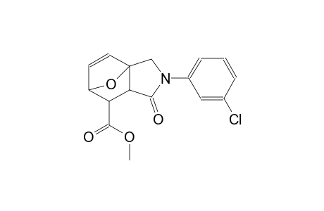 methyl 3-(3-chlorophenyl)-4-oxo-10-oxa-3-azatricyclo[5.2.1.0~1,5~]dec-8-ene-6-carboxylate