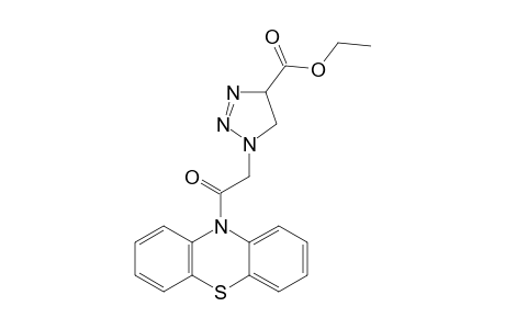 10-.alpha.-(4,5-Dihydro-4-ethoxycarbonyl-1,2,3-triazol-1-yl)acetyl-10H-phenothiazine