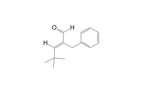 (E)-2-Benzyl-4,4-dimethylpen-2-enal