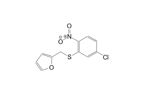 2-{[(5-chloro-2-nitrophenyl)sulfanyl]methyl}furan