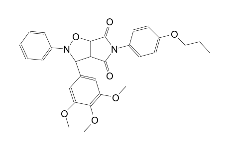 2-phenyl-5-(4-propoxyphenyl)-3-(3,4,5-trimethoxyphenyl)dihydro-2H-pyrrolo[3,4-d]isoxazole-4,6(3H,5H)-dione