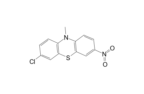 10H-Phenothiazine, 3-chloro-10-methyl-7-nitro-