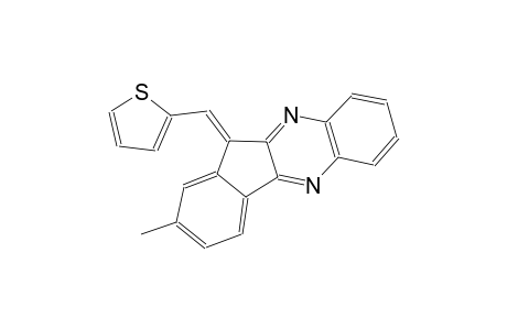 11H-indeno[1,2-b]quinoxaline, 2-methyl-11-(2-thienylmethylene)-, (11E)-