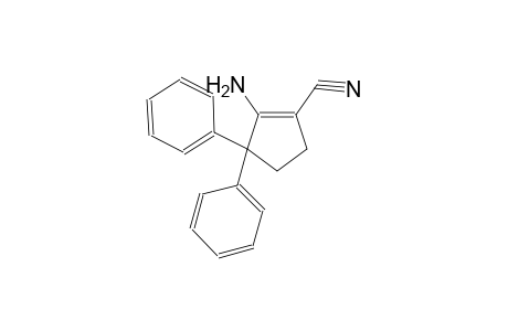 2-amino-3,3-diphenyl-1-cyclopentene-1-carbonitrile