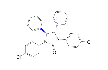 DL-1,3-bis(p-chlorophenyl)-4,5-diphenyl-2-imidazolidinone