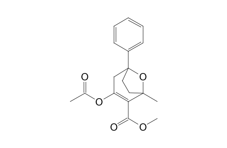 3-Acetoxy-2-(methoxycarbonyl)-1-methyl-5-phenyl-8-oxabicyclo[3.2.1]oct-2-ene