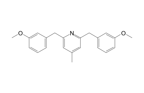 2,6-Bis(3-methoxybenzyl)-4-methylpyridine