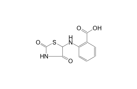 2-[(2,4-dioxo-1,3-thiazolidin-5-yl)amino]benzoic acid