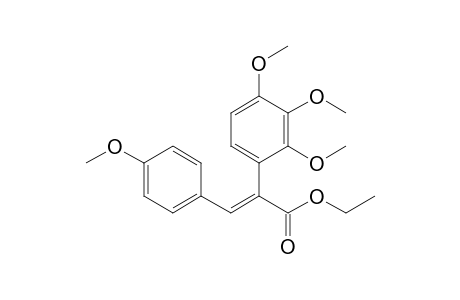 3-(4-Methoxyphenyl)-2-(2,3,4-trimethoxyphenyl)acrylic acid ethyl ester