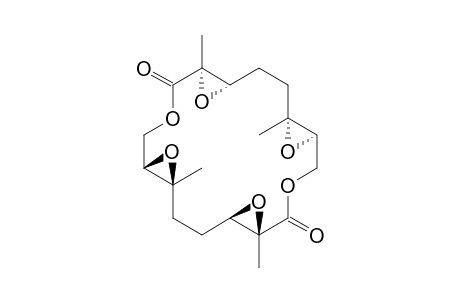 GL2E4-4 (Geranyl dimeric lactone tetraepoxide isomer)