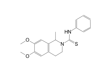 2(1H)-isoquinolinecarbothioamide, 3,4-dihydro-6,7-dimethoxy-1-methyl-N-phenyl-