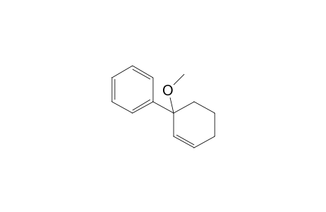 Methyl 1-phenylcyclohex-2-en-1-yl ether