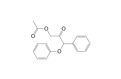 2-Propanone, 3-(acetyloxy)-1-phenoxy-1-phenyl-