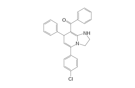 8-Benzoyl-5-(4-chlorophenyl)-7-phenyl-1,2,3,7-tetrahydroimidazo[1,2-a]pyridine