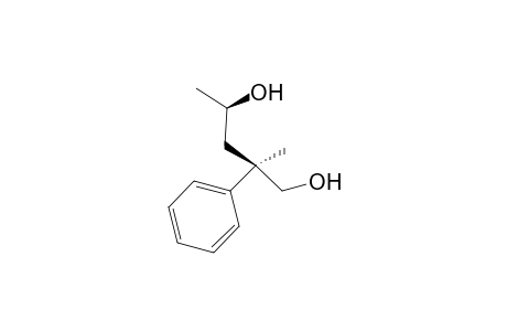 (2R,4R)-2-Methyl-2-phenylpentane-1,4-diol