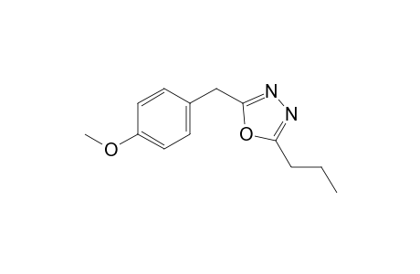 2-(4-Methoxybenzyl)-5-propyl-1,3,4-oxadiazole
