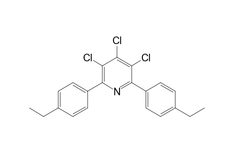3,4,5-Trichloro-2,6-bis(4-ethylphenyl)pyridine